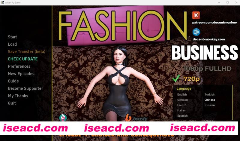 [PC+安卓][时尚女王 莫妮卡/Fashion Business Ep.4 v11.00 Extra 官方中文版][更新/欧美SLG/双端/6.63GB]