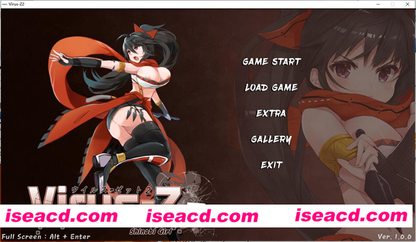 【女忍者-病毒Z2】[动作冒险ACT] [PC游戏][ACT][汉化硬盘版][2.50GB]