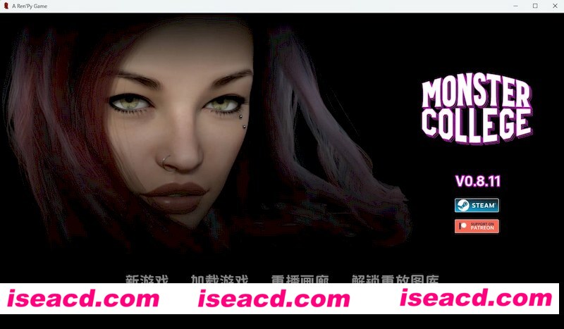 [PC+安卓][怪物学院 Monster College v0.8.11 精翻汉化版][更新/欧美SLG/动态/双端/1.71GB][百度+秒传]