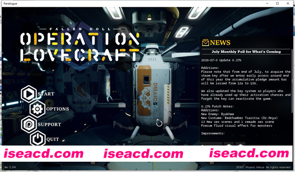 【堕落玩偶女2号：爱欲行动】[动作冒险ACT] [PC游戏][RPG][ V0.24][汉化硬盘版][3.86GB]