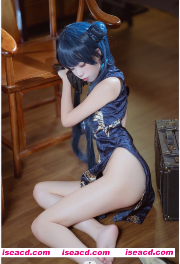 【cosplay】[ 三無人型 ] 碧蓝档案 妃咲旗袍[42P]【400M】