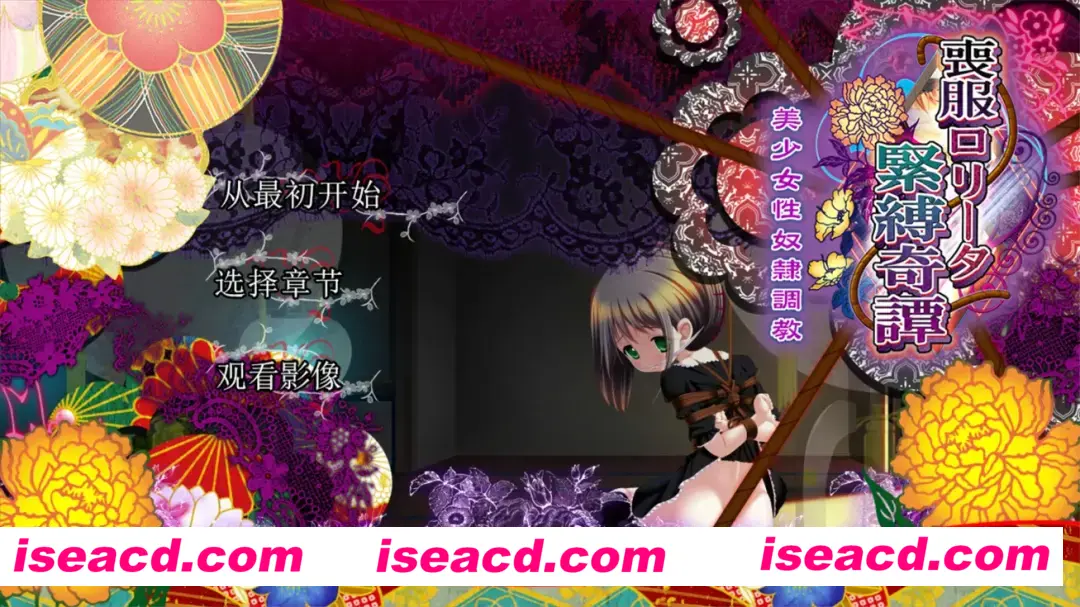 【日系ADV/精翻/动态】丧服少女紧缚奇谭 喪服ロリータ緊縛奇譚 美少女杏奴○調教 精翻汉化+全CG【2.13G】