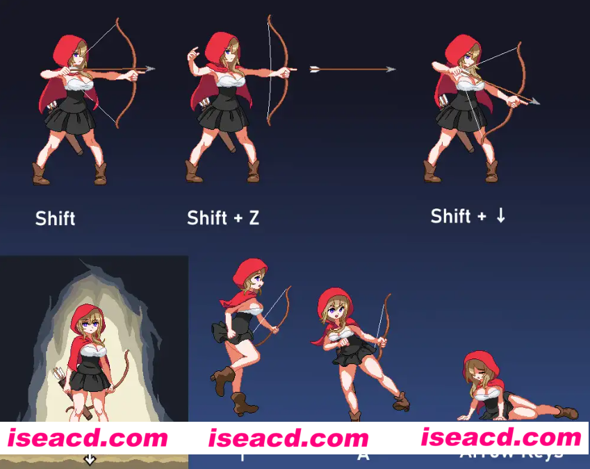 【日式ACT/机翻/像素全动态】蔷薇与魔兽/ロゼと魔獣 挂载机翻汉化版 【2.2G/新作】