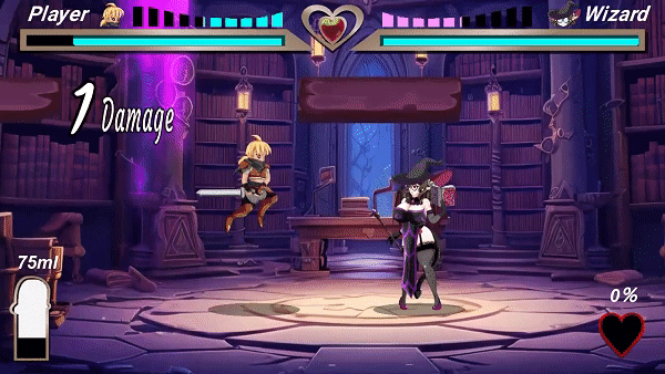 【日式ACT/中文/全动态2D】魅魔大战 & SuccubusBattle Ver1.2 官方中文版 【750M/新作/CV】