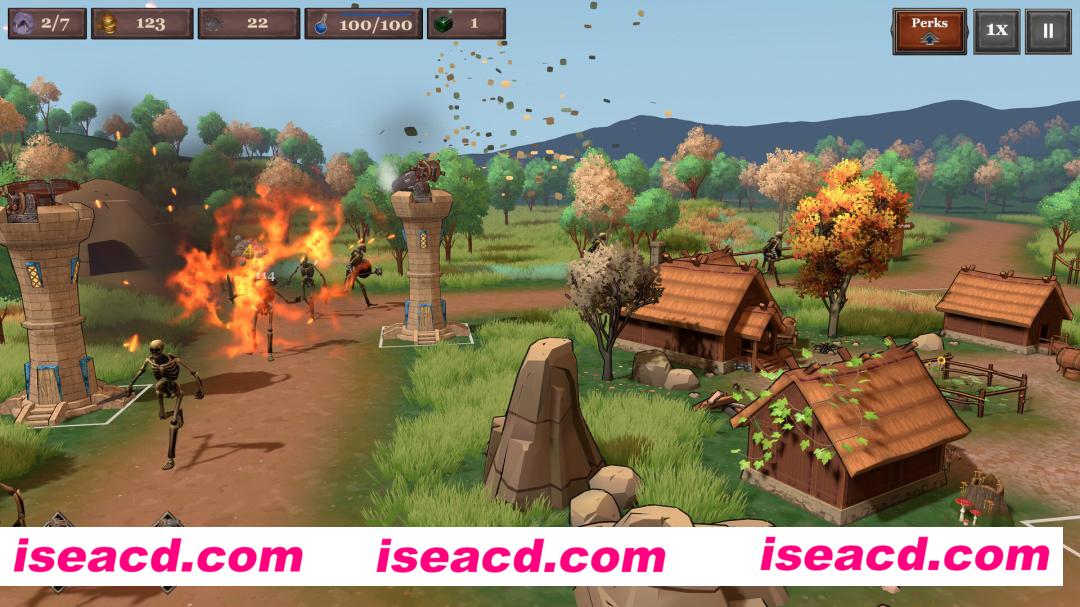 【策略塔防SLG/中文/3D】拯救村庄/Save The Village – Tower Defense V1.00 官方中文版【2.6G/新作】