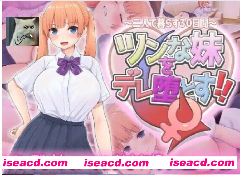 【日式SLG/AI汉化/动态】让傲娇妹妹娇羞沦陷！！～两人同居的30天 ツンな妹をデレ堕とす！！ ～二人で暮らす30日間～ AI汉化版【1.3G/新作】