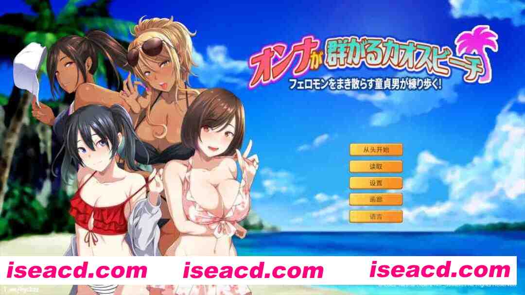 【日系ADV/官中/后宫/PC】群女乱滩齐斗艳：处男撒香引爆春潮海滩 オンナが群がるカオスビーチ　フェロモンをまき散らす童貞男が練り歩く！ Ver1.0 官方中文版【1.64G】