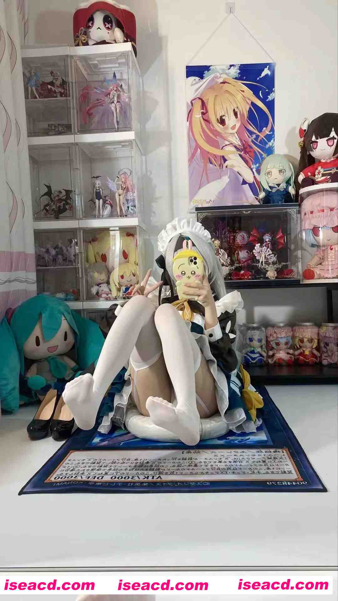 [COSPLAY/带视频] 白栎Shirly – 崩坏：星穹铁道 流萤女仆 [66P 8V] [1G]