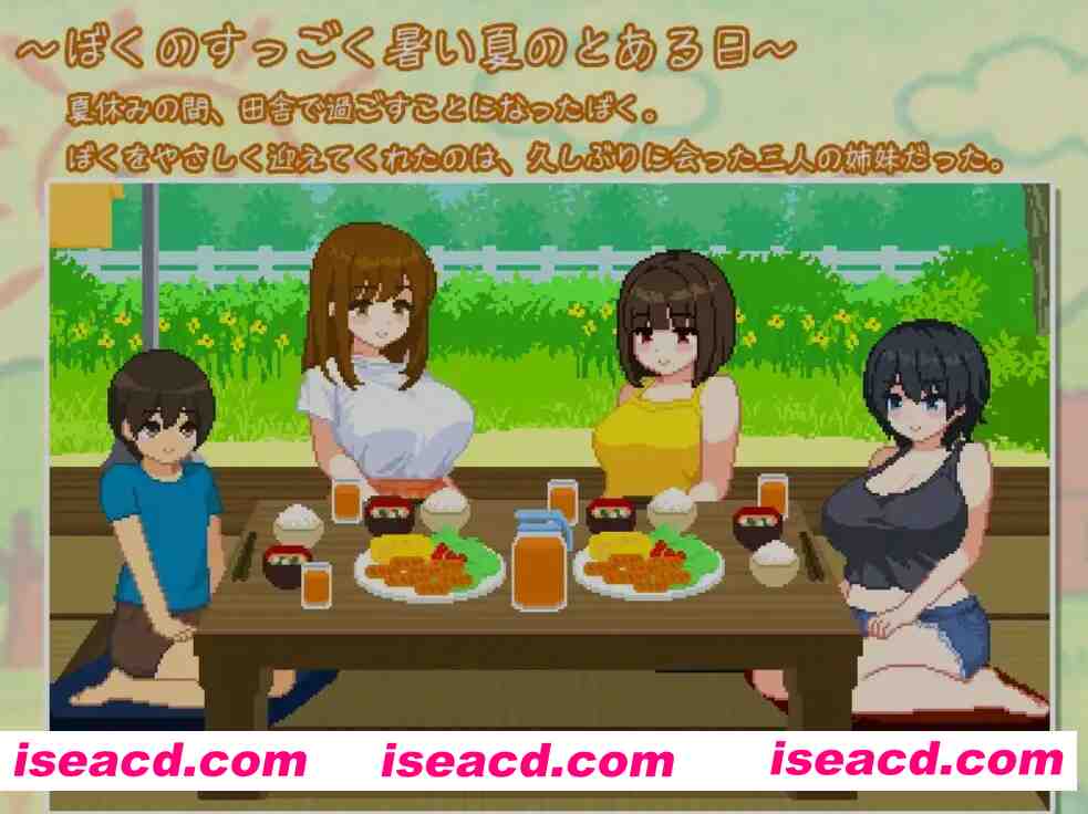 [日式SLG/AI汉化/像素全动态] 我与夏日里的姐姐们 ぼくと夏のおねえちゃん達 AI汉化版+存档  [1.1G/新作]