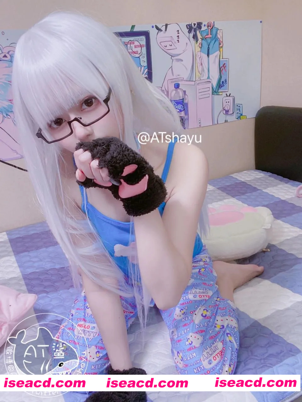 『套图』HelloKitty喵 – AT鲨[60P 137MB]