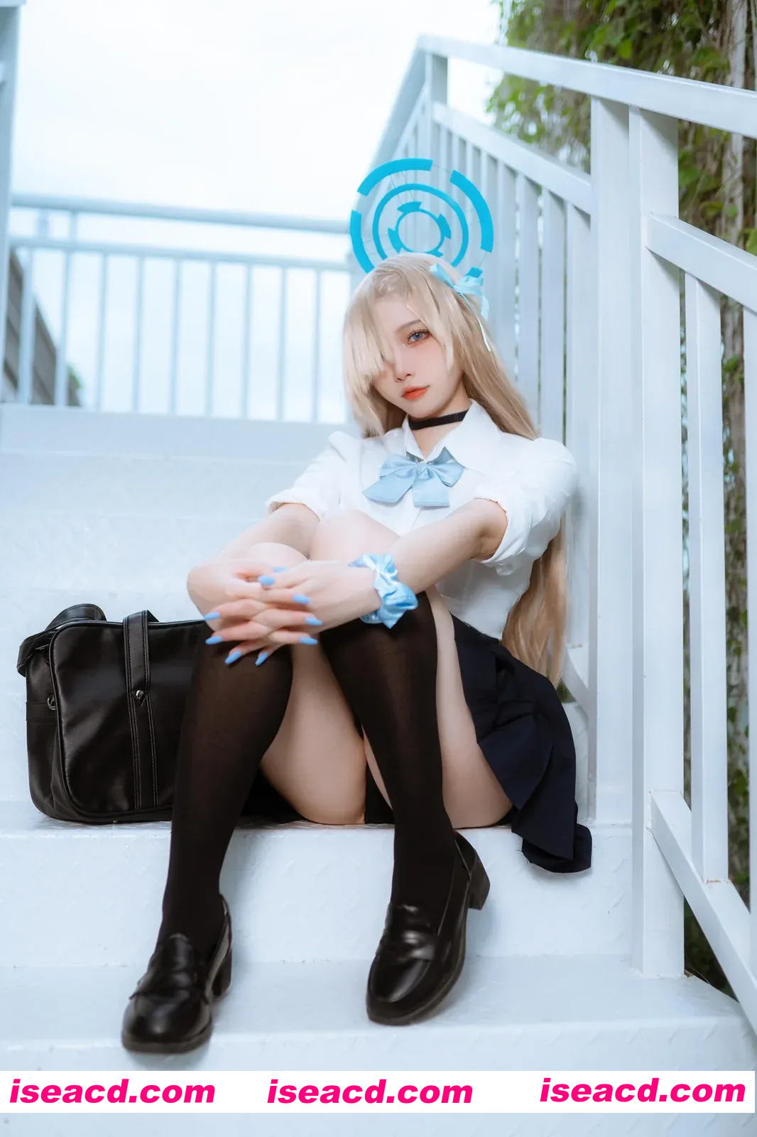 『套图』蔚蓝档案 一之濑明日奈 JK制服 – 二佐Nisa[23P 340MB]