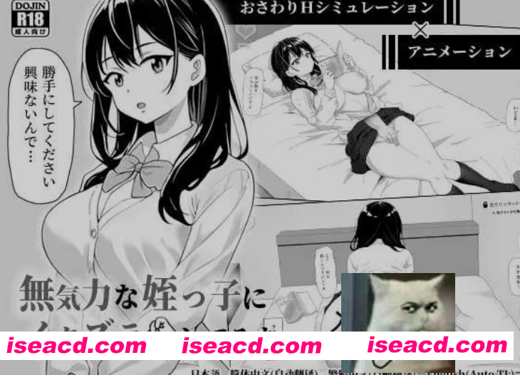 [日式SLG/中文] 对无精打采的侄女做了些色色的恶作剧/無気力な姪っ子にエッチなイタズラしてみた Ver1.22 官方中文版 [400M/更新]