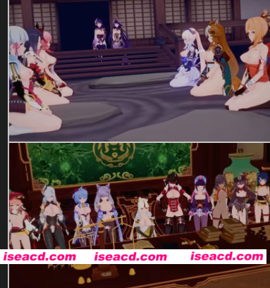 [MMD/步兵] 永夜mzk 原神 乱O大银啪整合版 [1v] [200M/CV]